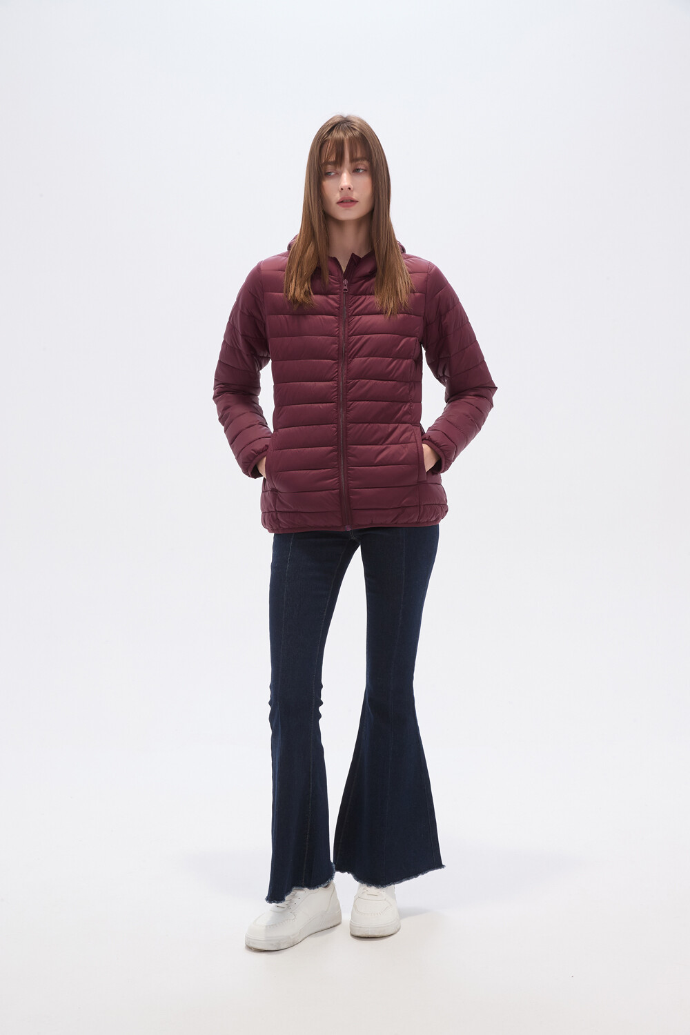 Campera Lenox Cereza Oscuro