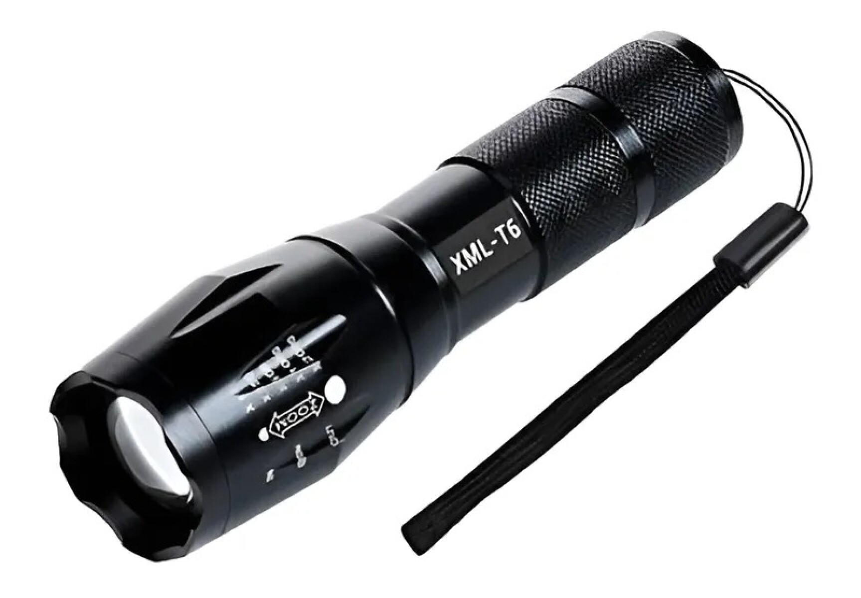 Linterna Táctica Led Recargable Caza Camping Con Cargador 