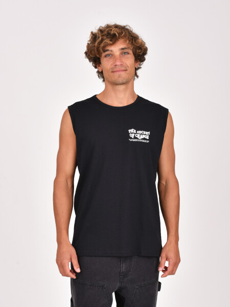 MUSCULOSA LETTERS NEGRO