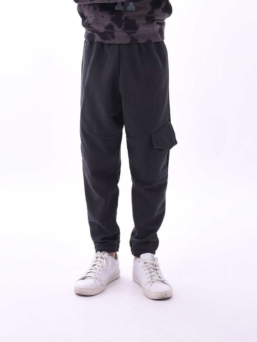 PANTALON CARGO TEEN II - GRIS OSCURO 