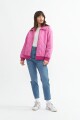 Campera con padding ROSA