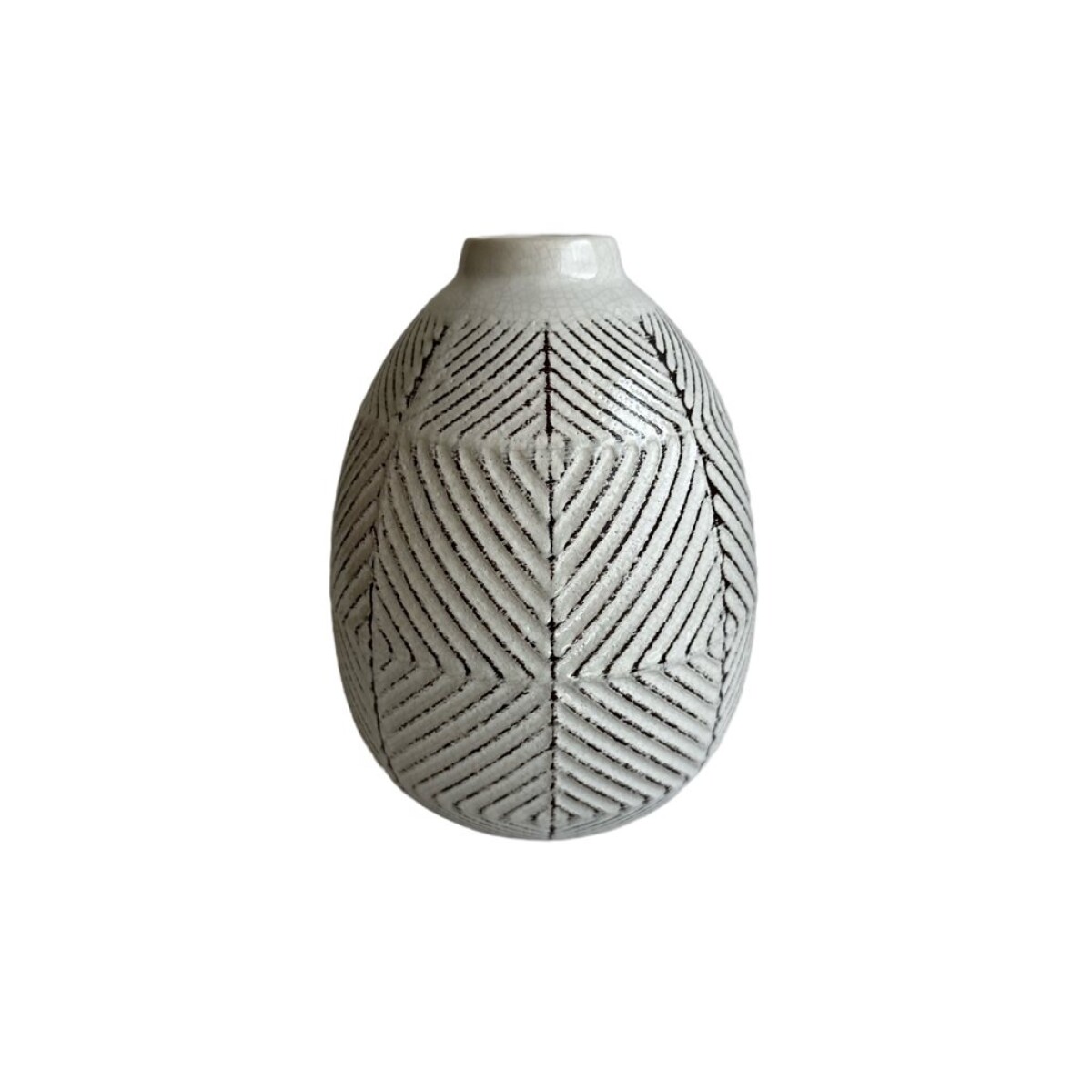 FLORERO SQUARE 16.5X16.5X21CM BLANCO 