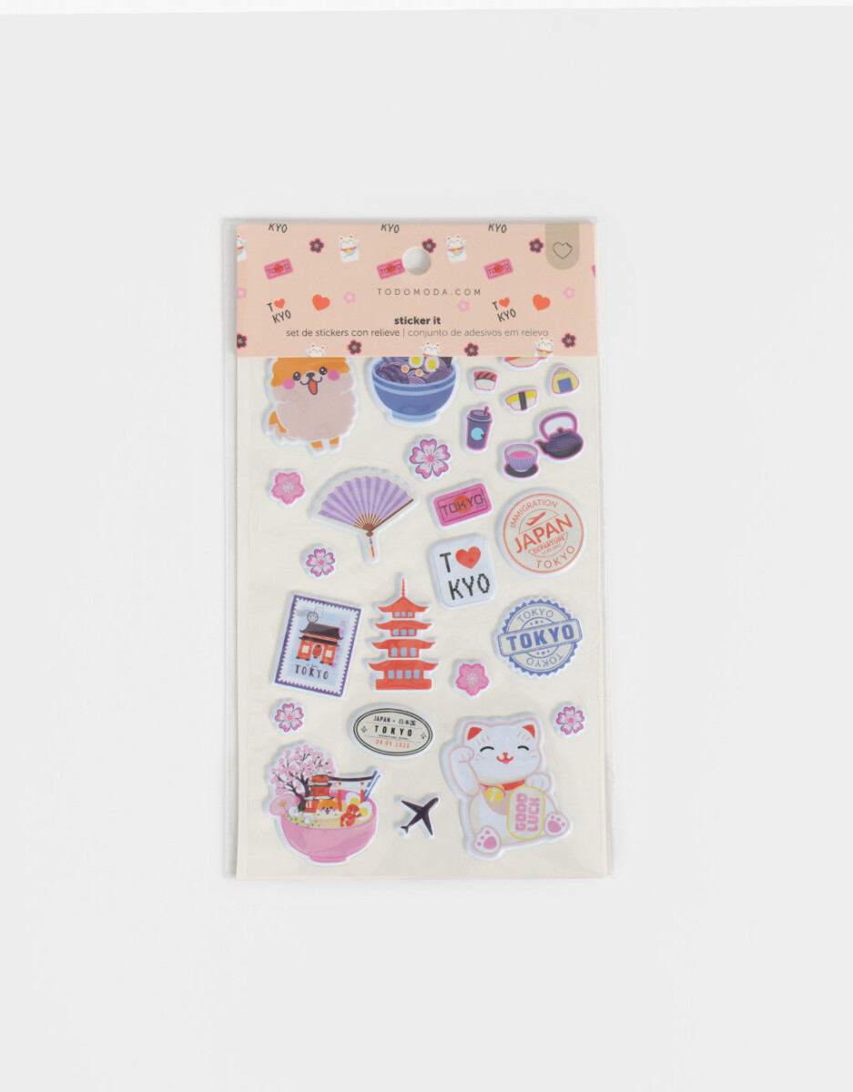 Stickers y Album Stickers - Combinacion Multicolor 