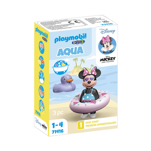 Viaje a la Playa de Minnie Playmobil Jr 3 Piezas U