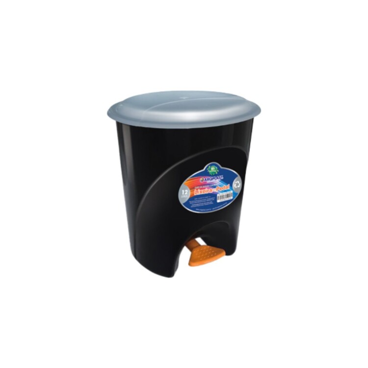 PAPELERA TACHO DE BASURA CON PEDAL 12 LITROS PAPELERA TACHO DE BASURA CON PEDAL 12 LITROS