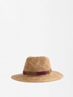 Sombrero De Punto Con Detalle Decorativo natural