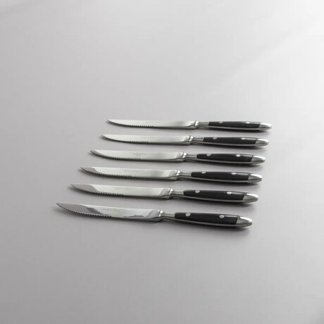 Set de Cubiertos Volf Box 24 Piezas Bistro Negro Set de Cubiertos Volf Box 24 Piezas Bistro Negro