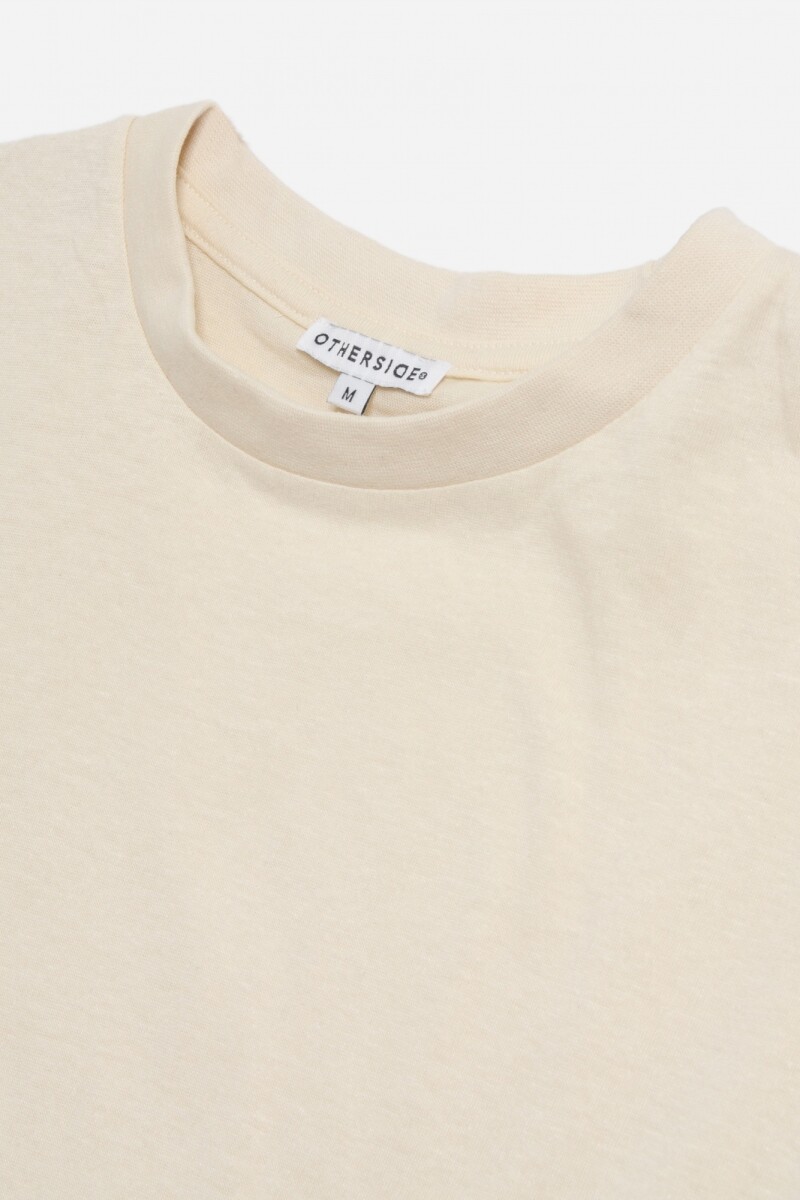 Remera oversized cropped CRUDO