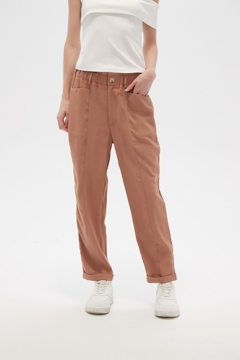 Pantalon Naiqui - Tostado 