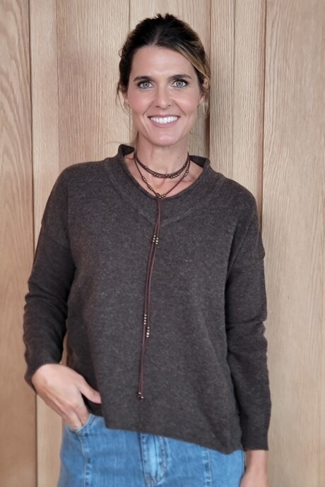 Sweater Pampa Chocolate