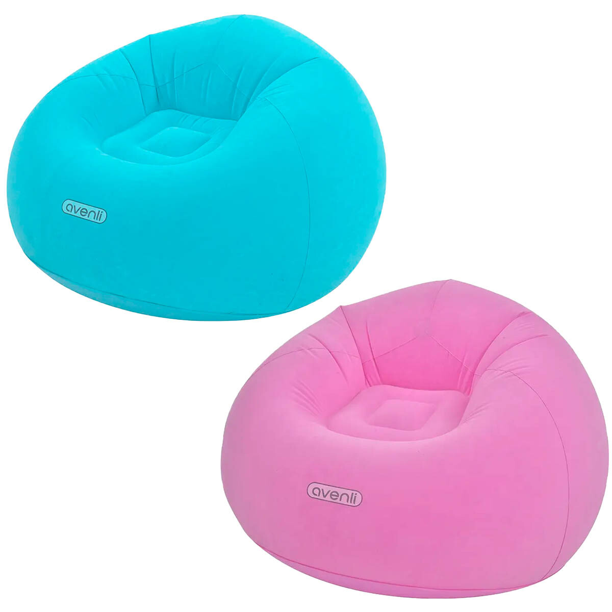Sillón Puff Inflable Jilong Avenli Living Dormitorio 