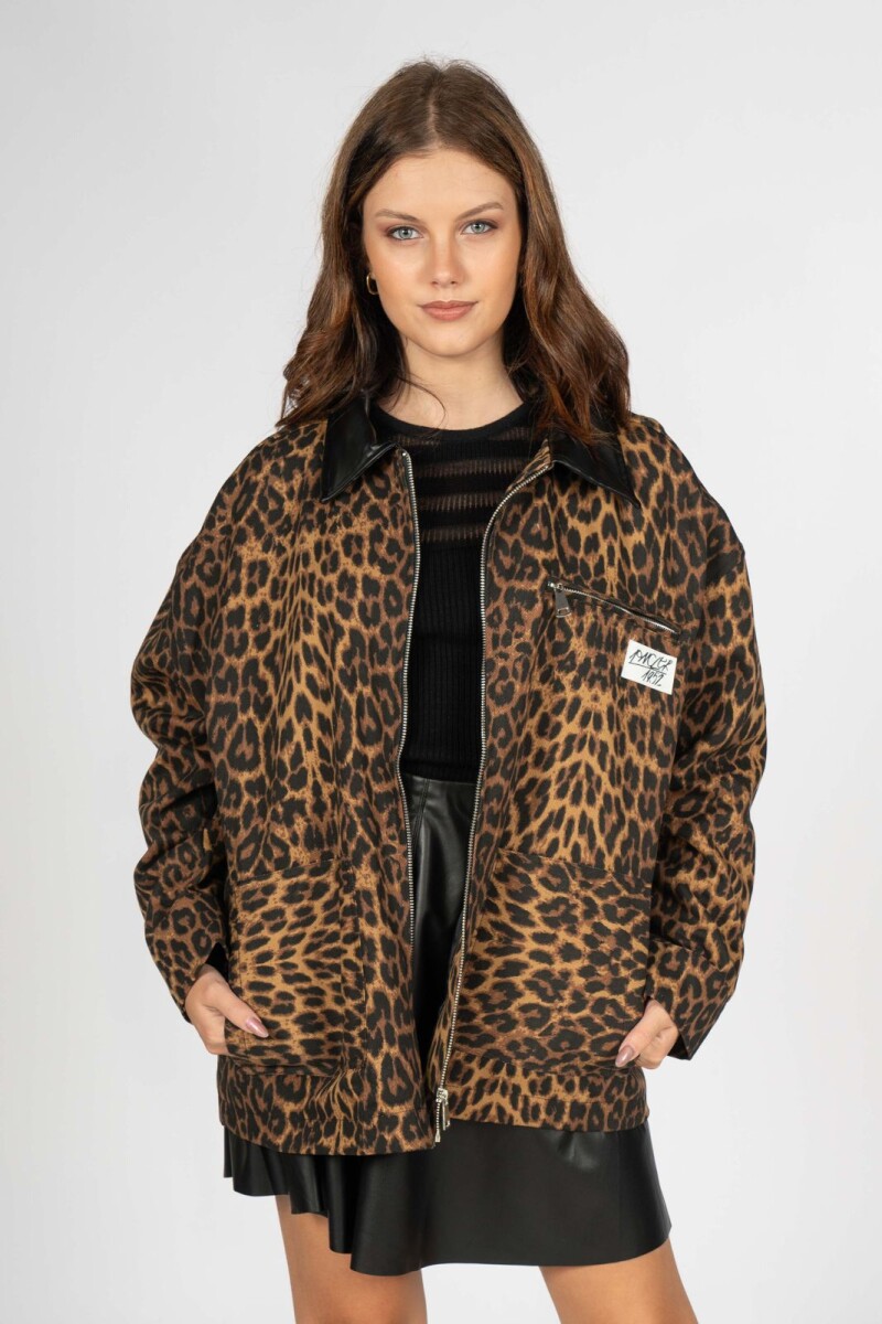 Campera Cocue Leopardo