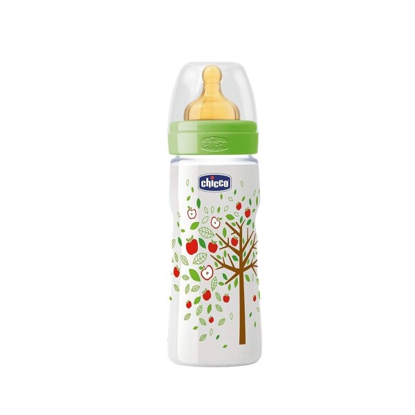 Biberon 330ml latex CHICCO garden