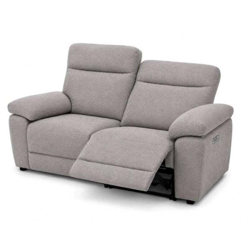 Sofá Recliner Eléctrica 3 Cuerpo Gris Sofá Recliner Eléctrica 3 Cuerpo Gris