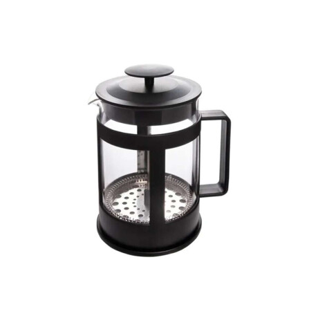 Cafetera prensa manual con embolo 800 ml Negra