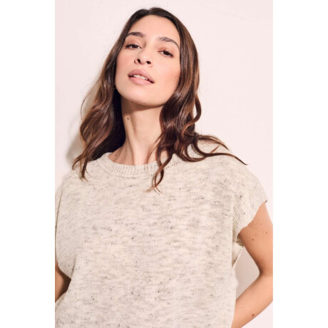 Chaleco Gris Melange