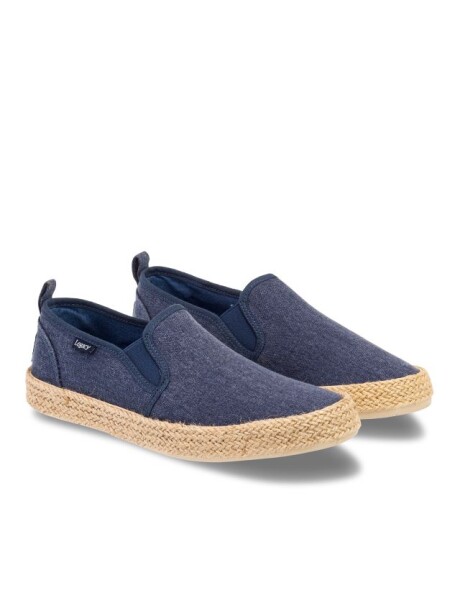 ZAPATILLA DE SUELA DE YUTE Azul