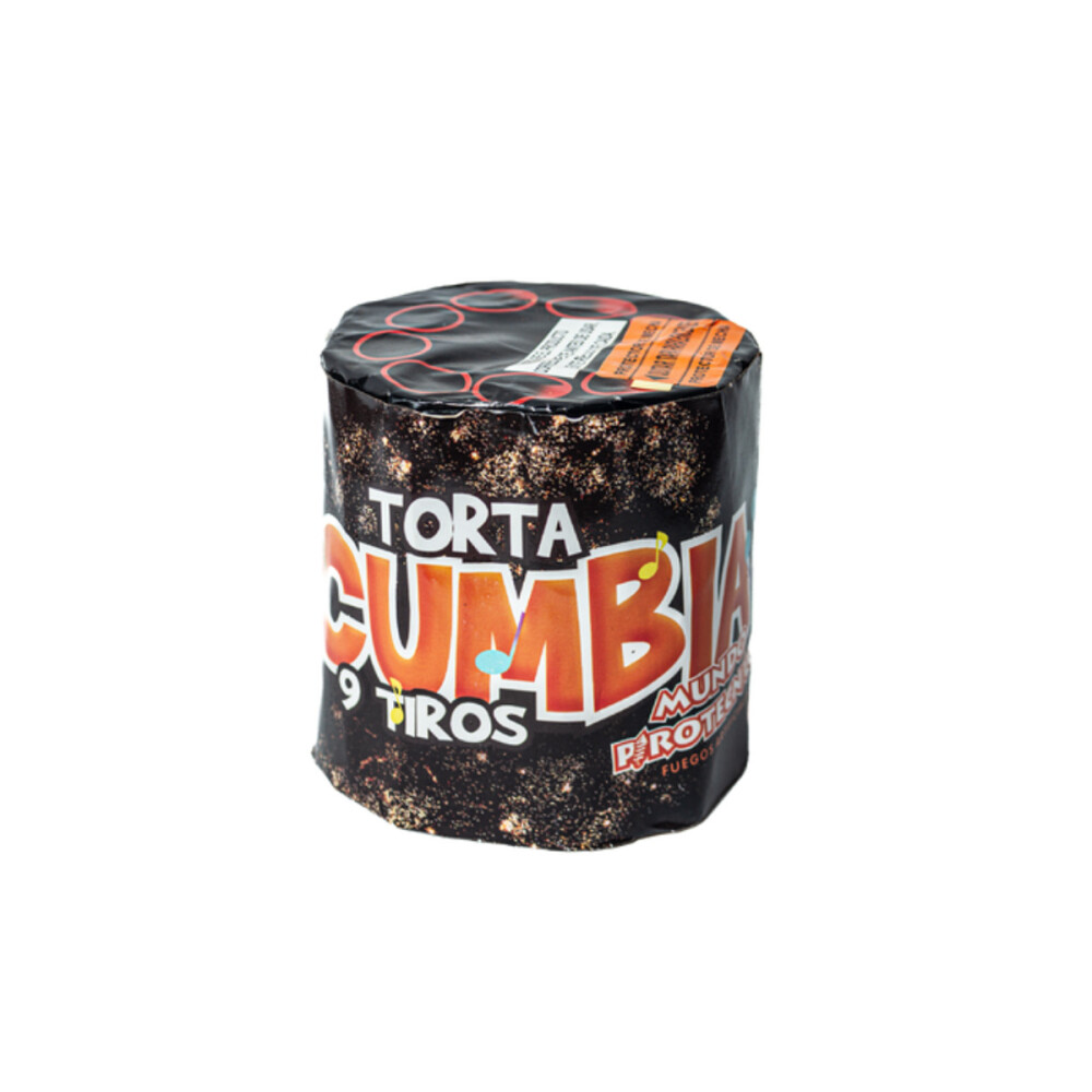 TORTA CUMBIA MUNDO PIROTECNICO 9 TIROS TORTA CUMBIA MUNDO PIROTECNICO 9 TIROS