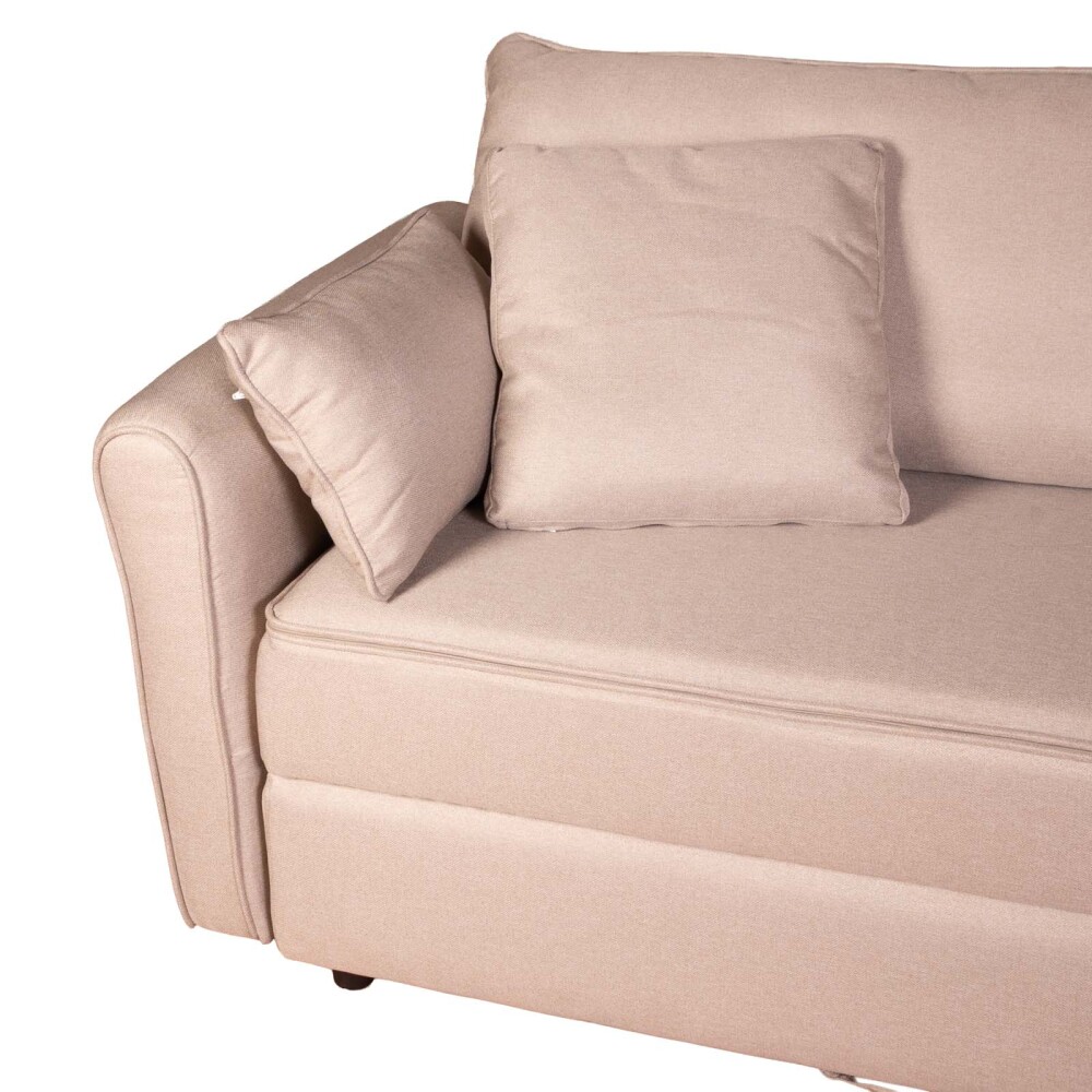 SOFÁ CAMA TELA NATURAL-BEIGE ALABAMA BEIGE