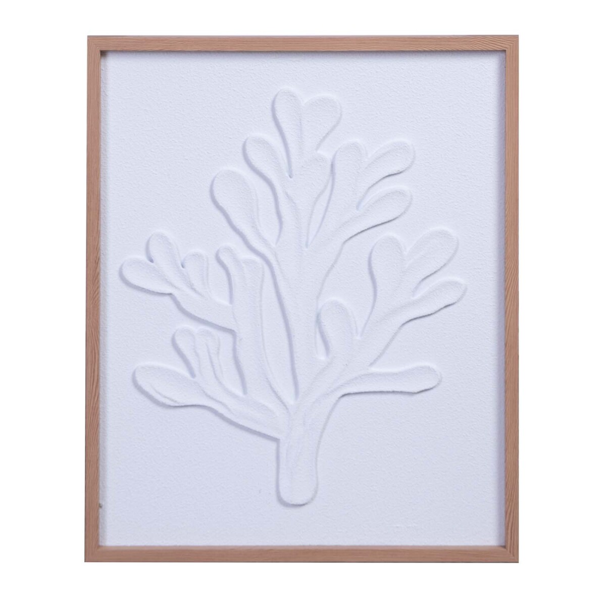 CUADRO 50X60CM - PAPEL BLANCO CORAL 