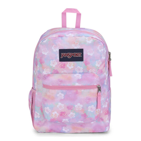 Mochila Escolar Jansport Cross Town Original Unisex Urbana Neon Daisy