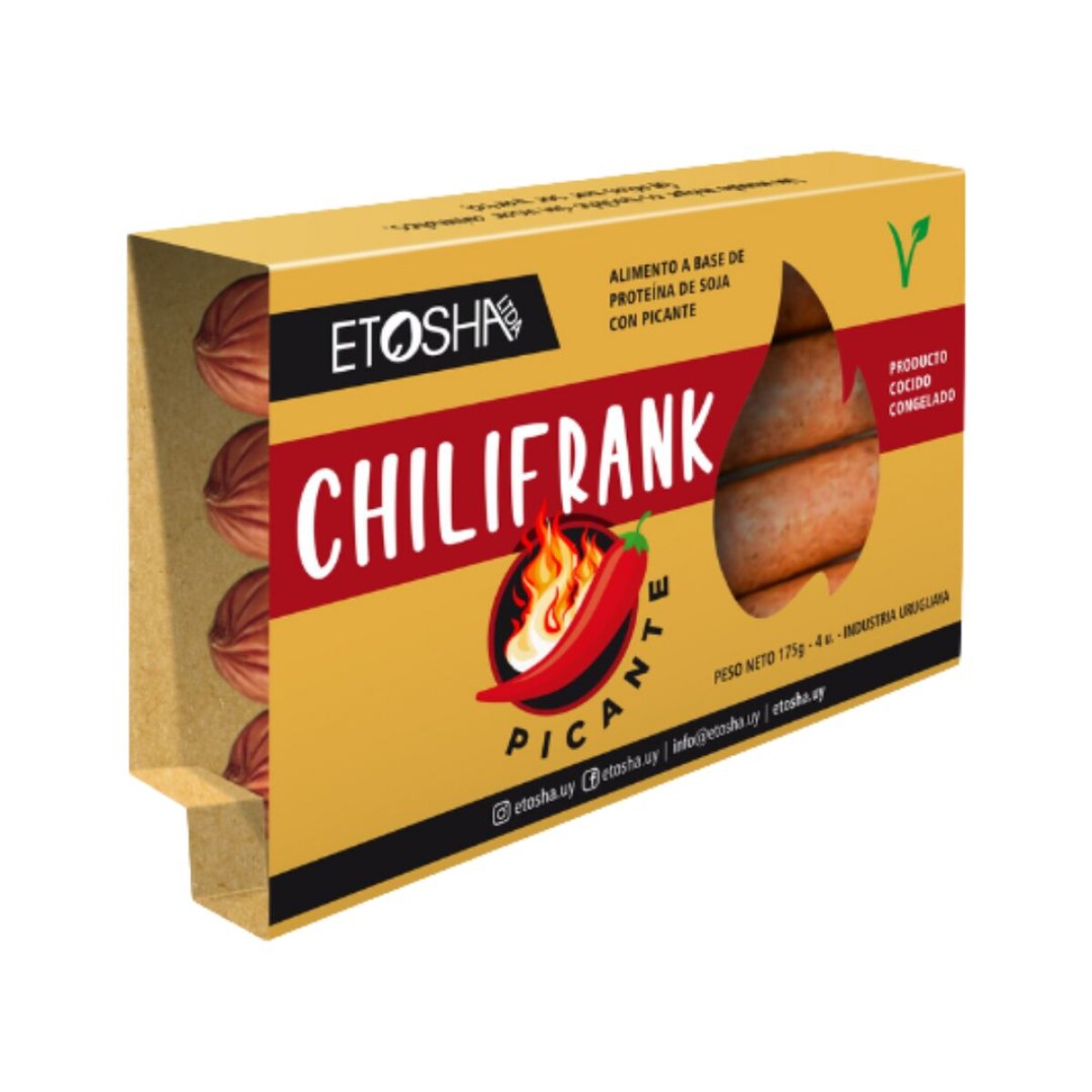 Chilifrank Mi Soja - 4 ud. - 175 g 