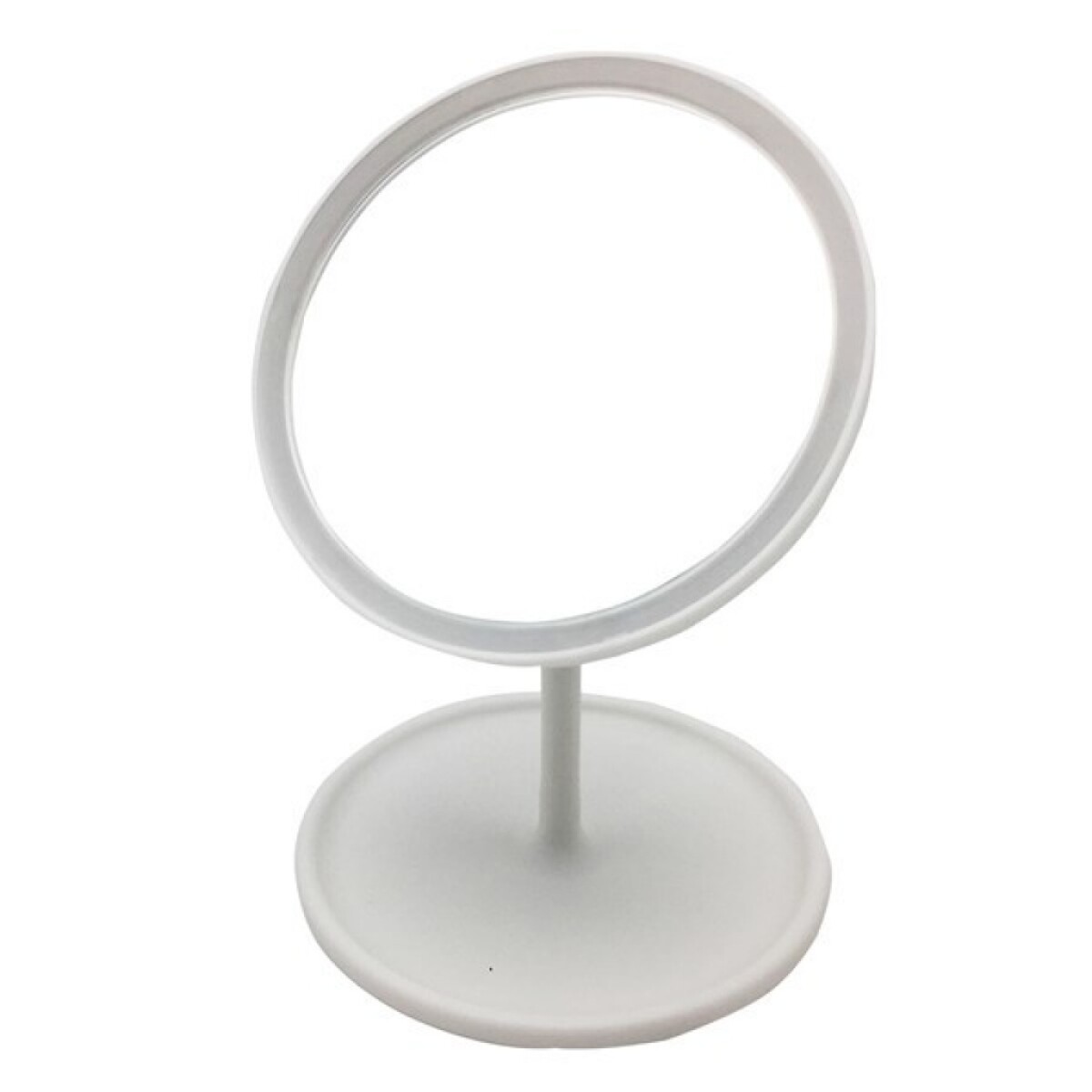 Espejo de Posar Redondo con Luz LED y USB 