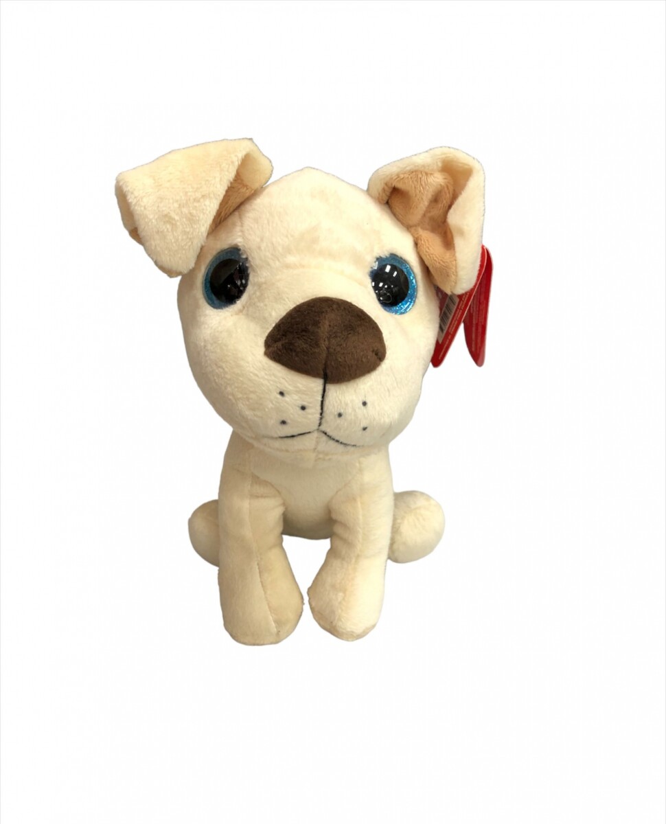 Peluche Perro Ojos Saltones Phi Phi - Amarillo 