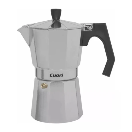 Cafetera Italiana Expreso CUORI MOKKA-6 Capacidad 6 tazas - Aluminio Cafetera Italiana Expreso CUORI MOKKA-6 Capacidad 6 tazas - Aluminio
