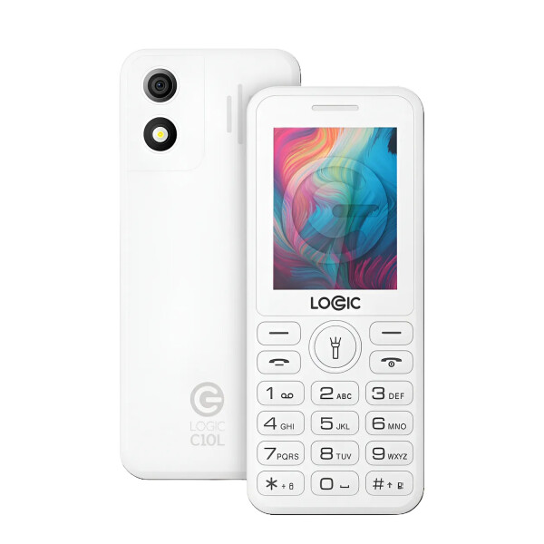 Logic C10l Adulto Mayor Cámara Bluethoot Redes Sociales BLANCO
