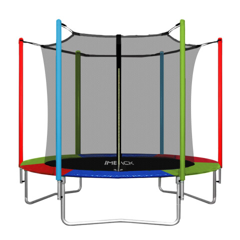 Cama Elástica de 1,83 M Trampolín Saltarín Multicolor (Azul, Rojo y Verde) CE002 Cama Elástica de 1,83 M Trampolín Saltarín Multicolor (Azul, Rojo y Verde) CE002