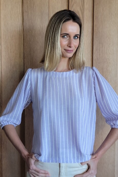 Remera Rose Raya Lila