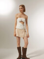 Falda Airear Beige Claro
