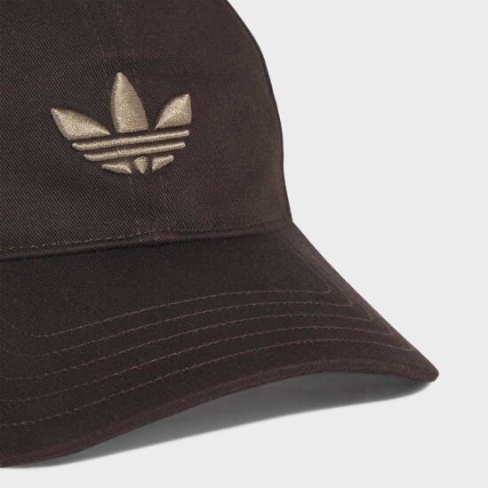 Gorro Adidas Adicolor Classic Trefoil Baseball Marrón