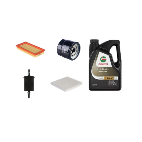 KIT DE FILTROS Y ACEITE 5W40 CASTROL Kit De Filtros Y Aceite 5w40 Castrol