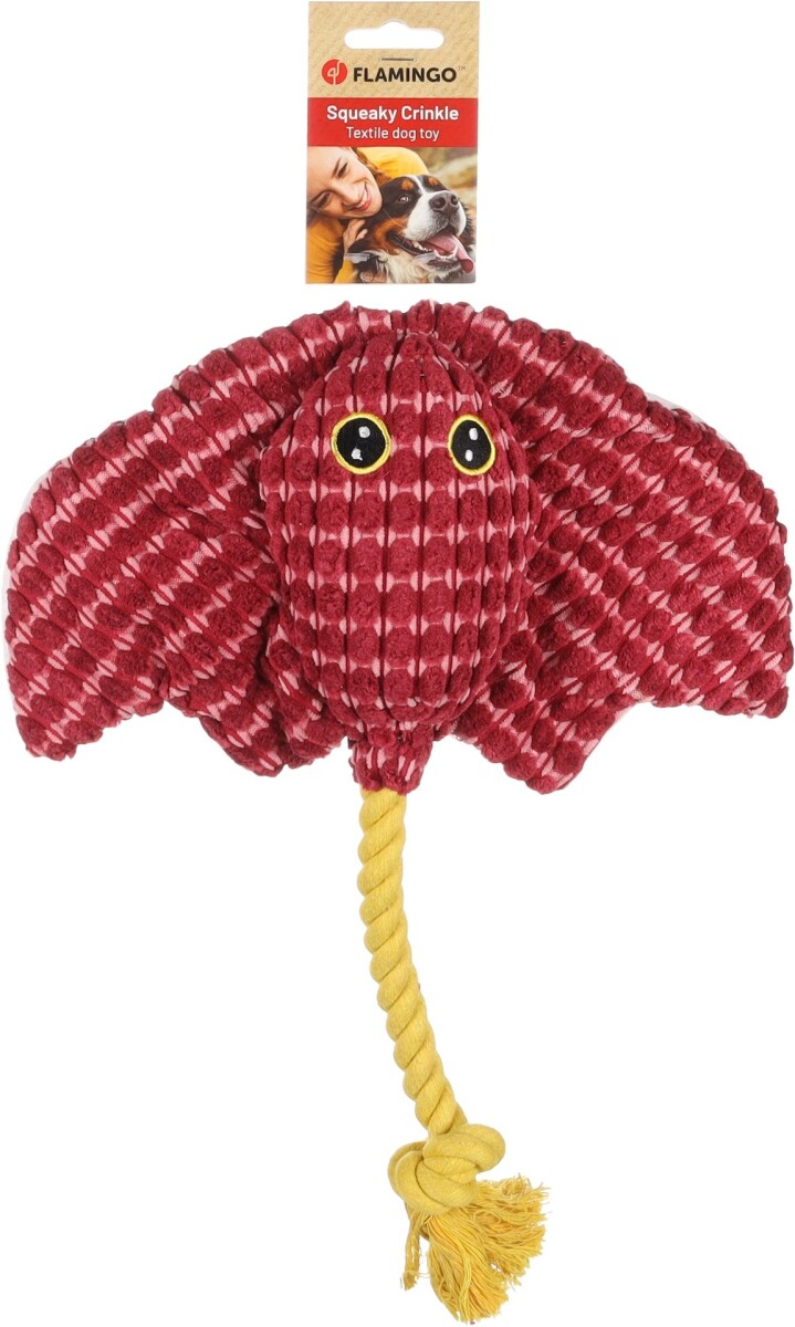 JUGUETE FLAMINGO CEANO PASTINACA BURDEOS 