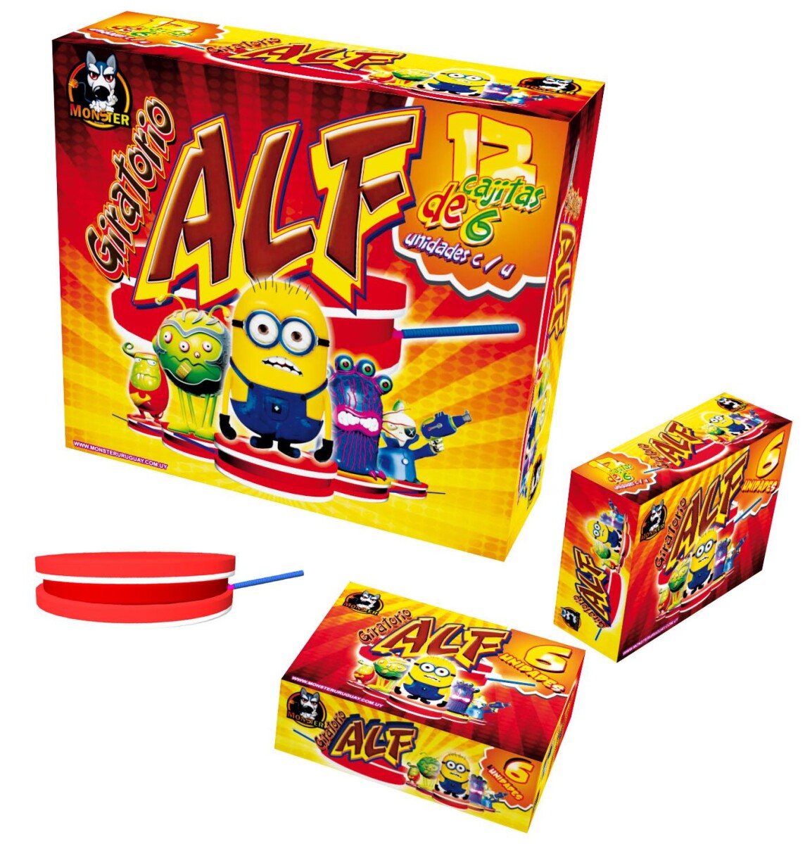 MARCIANITO ALF. GIRA - Display 12x6 Unidades 