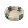 PISCINA REDONDA 2 AROS striped green