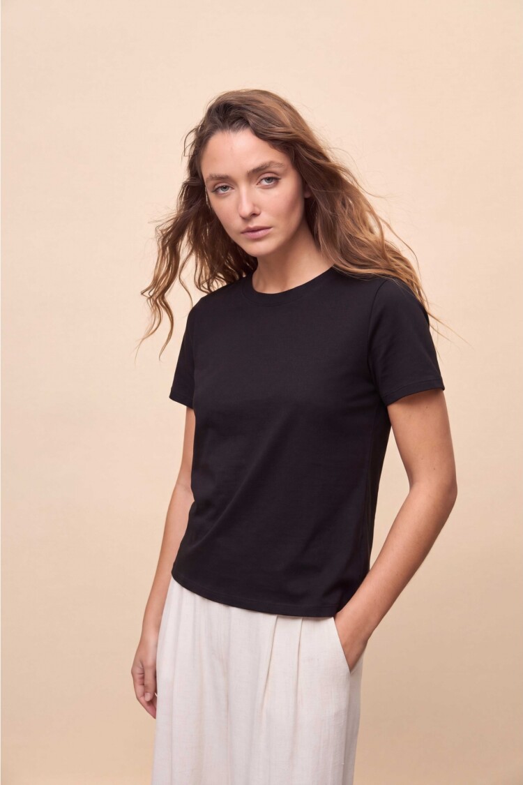 REMERA VACATION Negro
