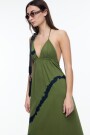 Vestido maxi Army
