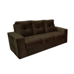 SOFA RUBI 3-2 LUGARES MARRON MACETA INVERFIN Unica
