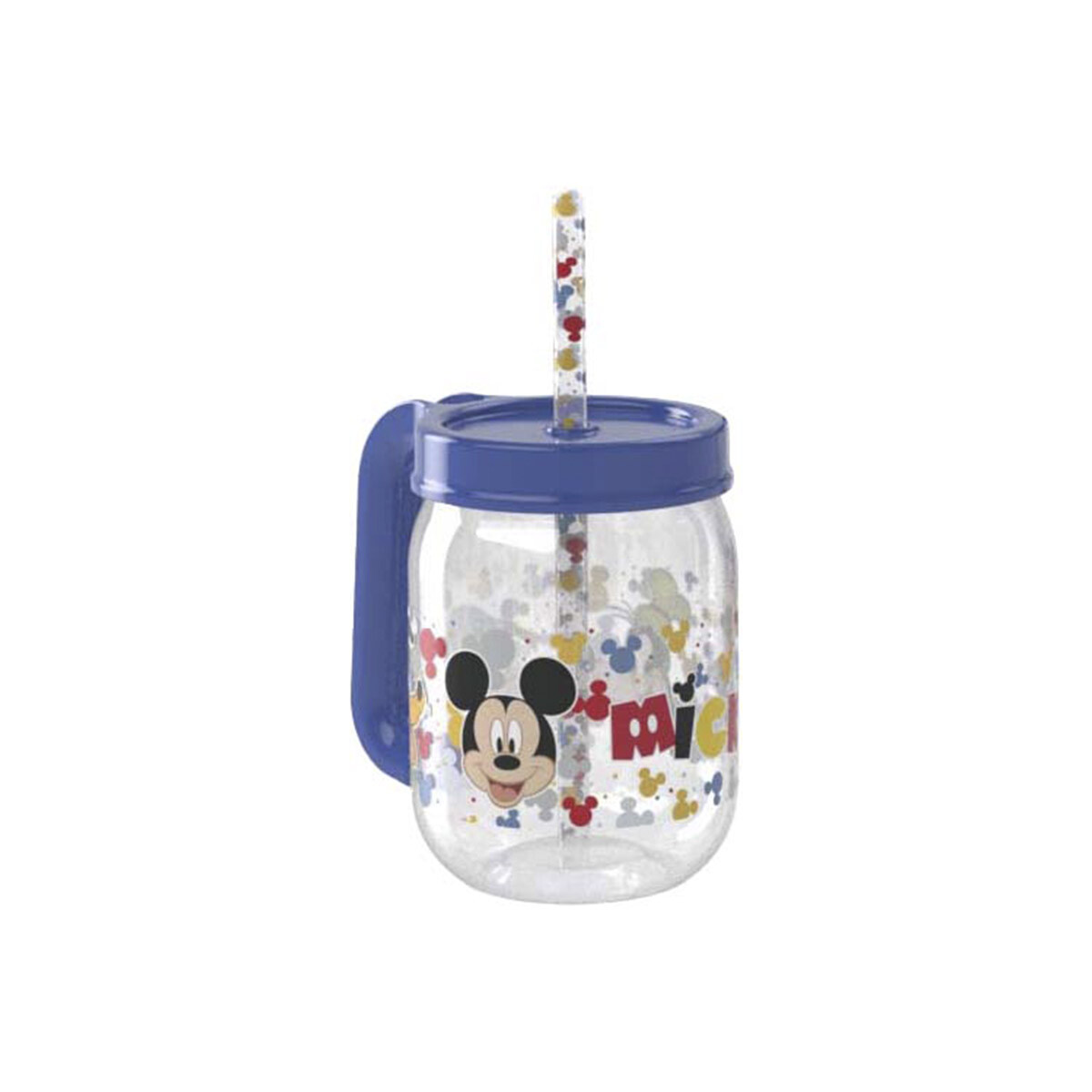 Taza con Tapa y Sorbito Mickey 450 ml 
