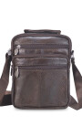 MORRAL CUERO QUERONI CHOCOLATE