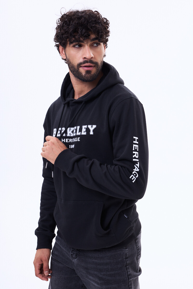 Buzo de felpa Begur - Negro 