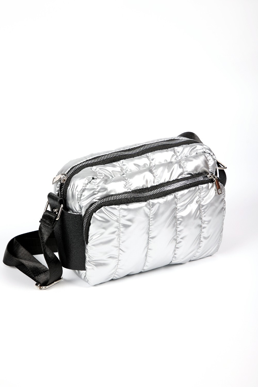 Cartera Inna Plateado