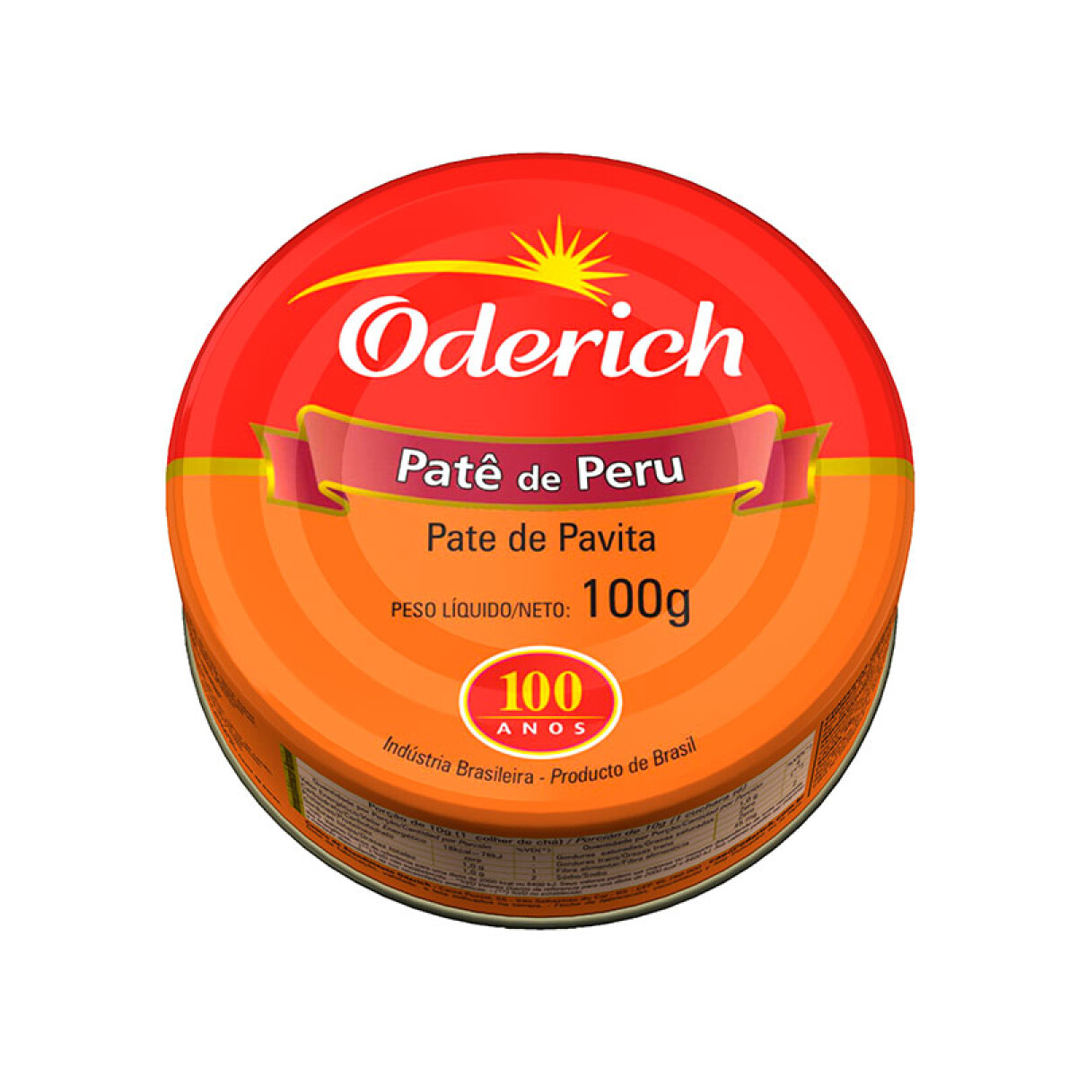 Paté ODERICH 100g - Pavita 
