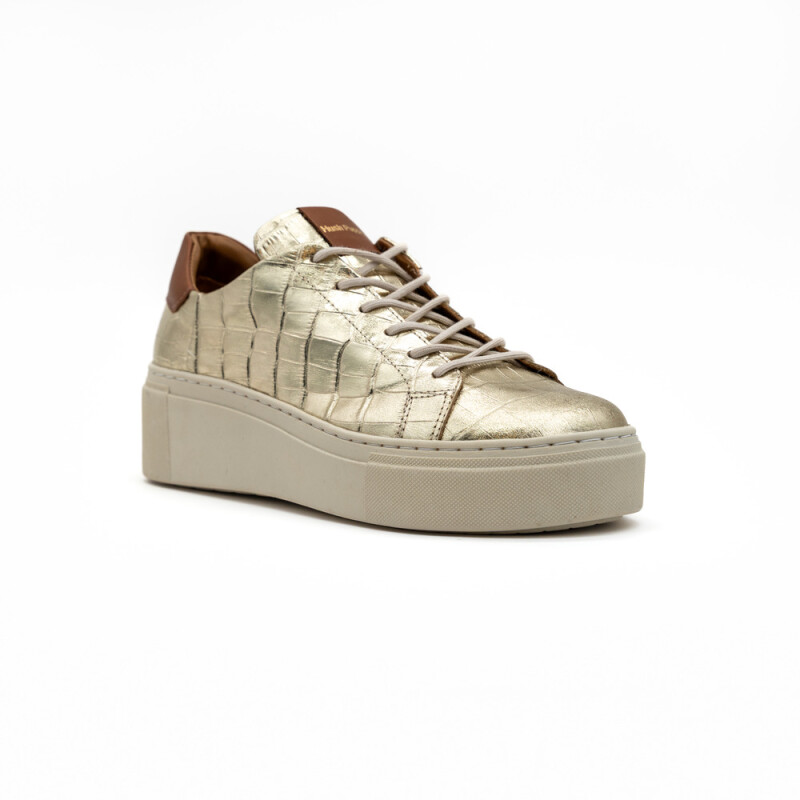 Mocasín CROCO CR SILVER SILVER