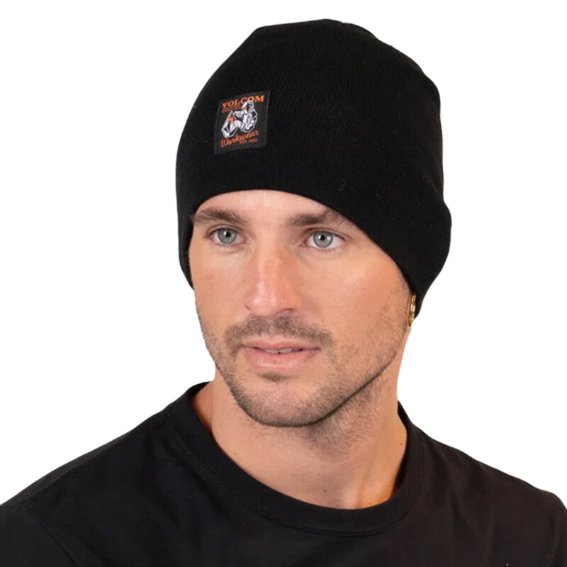 Gorro Lana Volcom Abg Beanie Worwear - Negro Gorro Lana Volcom Abg Beanie Worwear - Negro