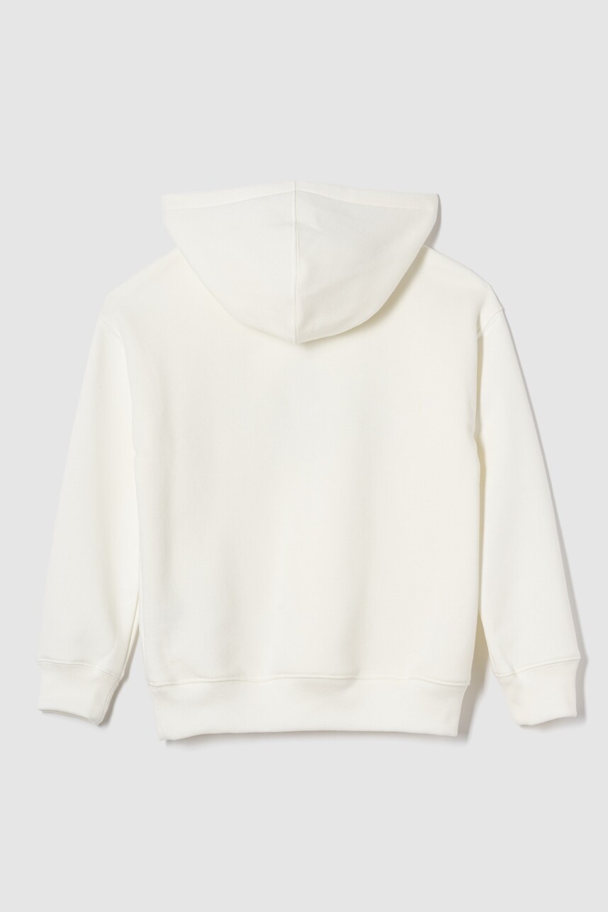 Buzo Canguro Logo Gap Spiderman Niño New Off White