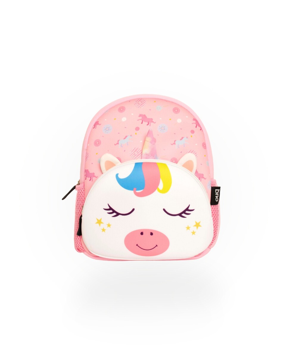 Mochila Infantil brio neopreno - Unicornio 